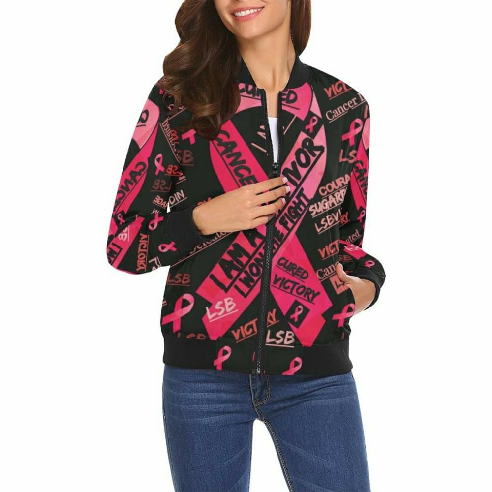 Breast Cancer Bomber Jacket
